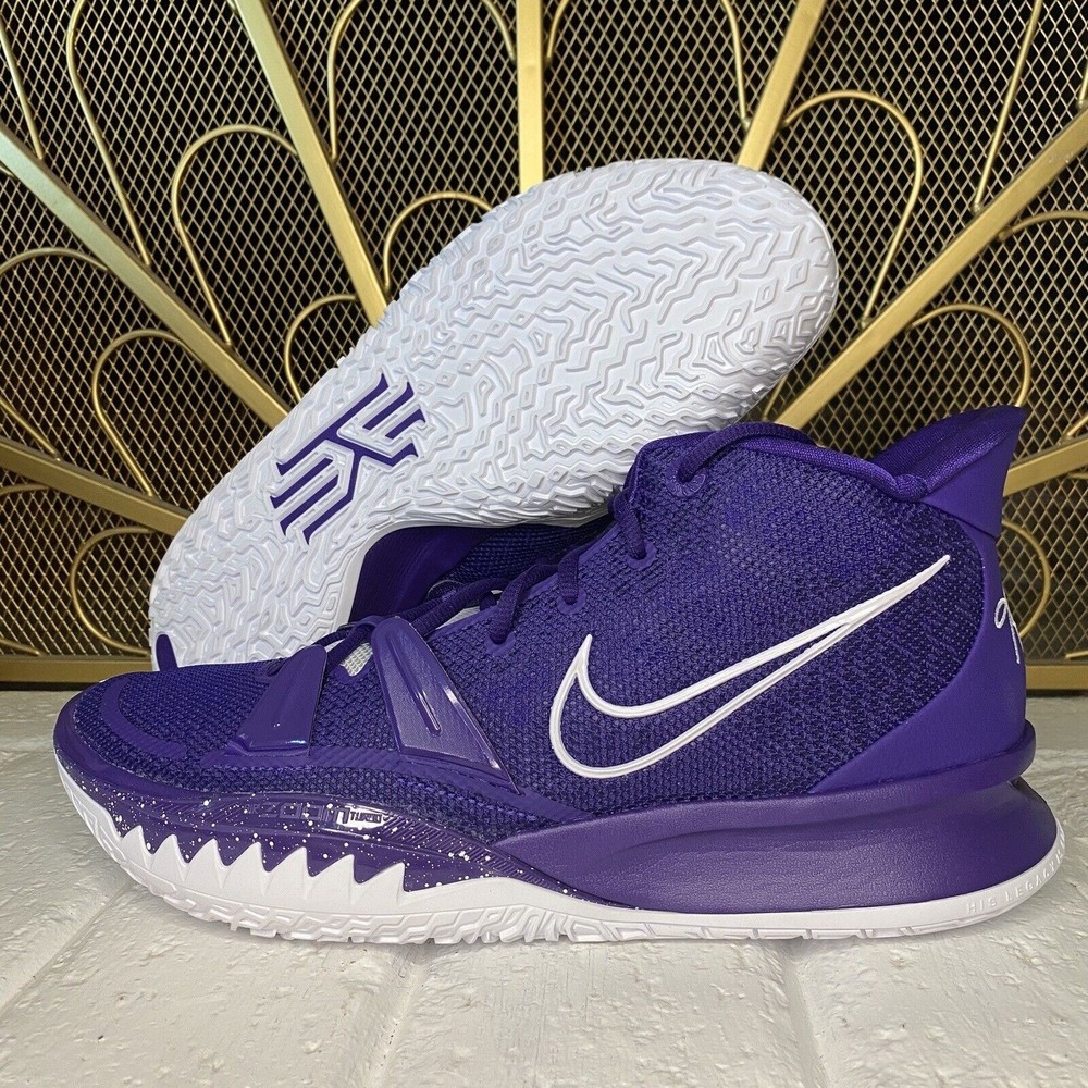 Nike Kyrie 7 Team Court Purple White DM5042-502 Basketball Shoe Men's Sz 14.5